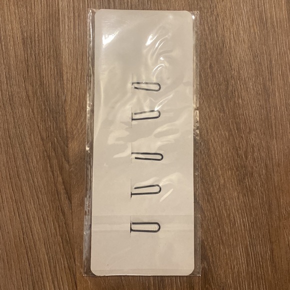 Mr. Pen Novelty Black Mustache Paper Clips 5-Pack - Picture 3 of 3